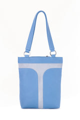 SANTOS BLUE SUEDE KEVLAR TOTE BAG